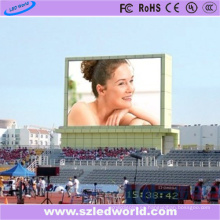 Pared video al aire libre de P10 DIP346 LED para hacer publicidad de 7000CD / M2